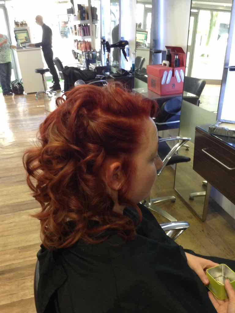 copper hair colouring Bristol